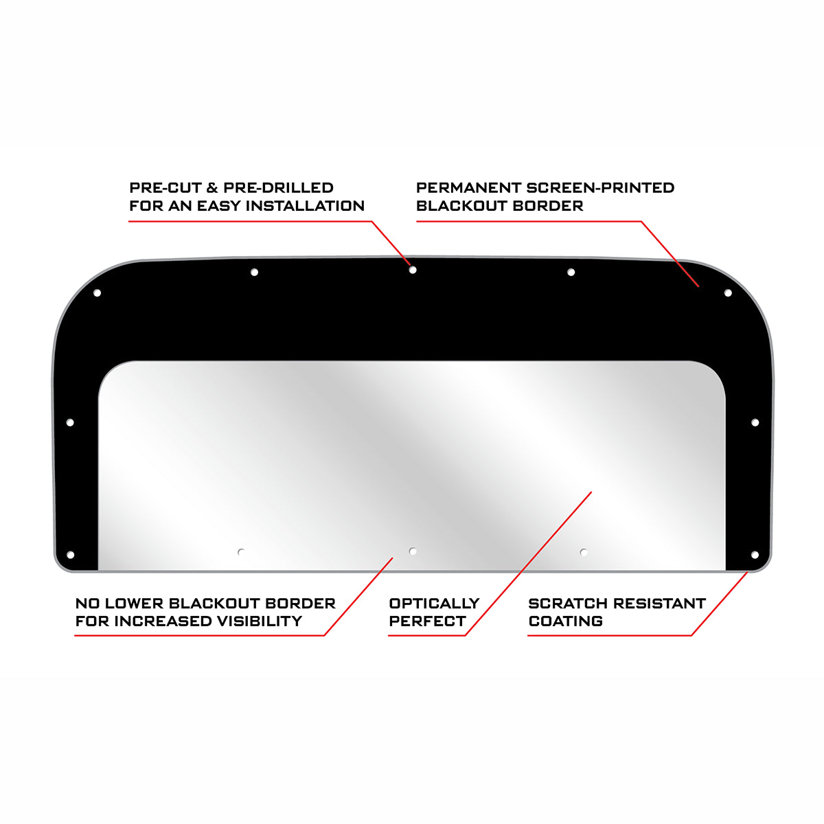 Five Star Legend Windsheild