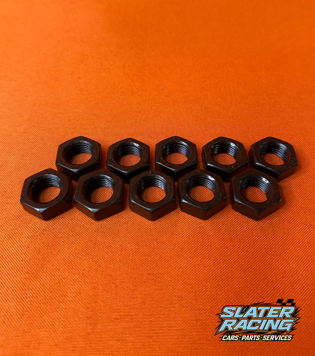 1/2 Inch Jam Nut- Black Oxide