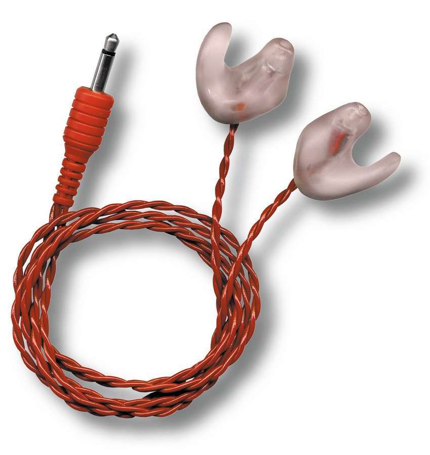 R.E. Racing Electronics - Earbuds - Molded - Semi Custom Mono w/18" Cord