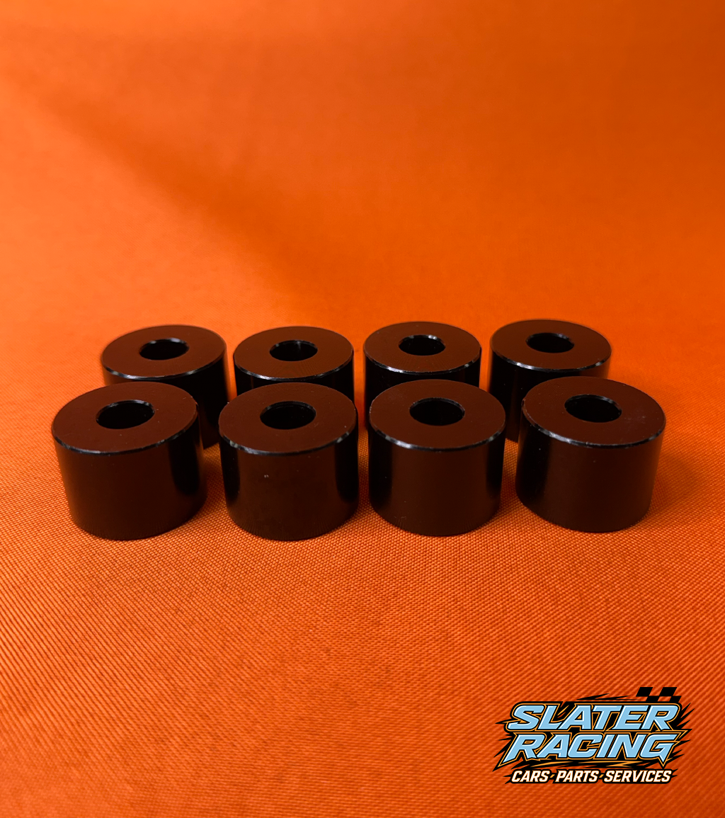 Aluminum Seat Spacers | Black