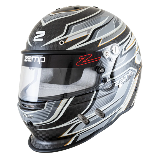 Zamp RZ67D Helmet |SA2025| Carbon Graphic - Medium