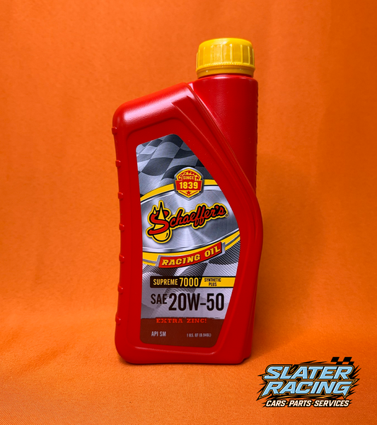 Schaeffers Supreme 7000 Synthetic Plus Racing Oil 20W-50