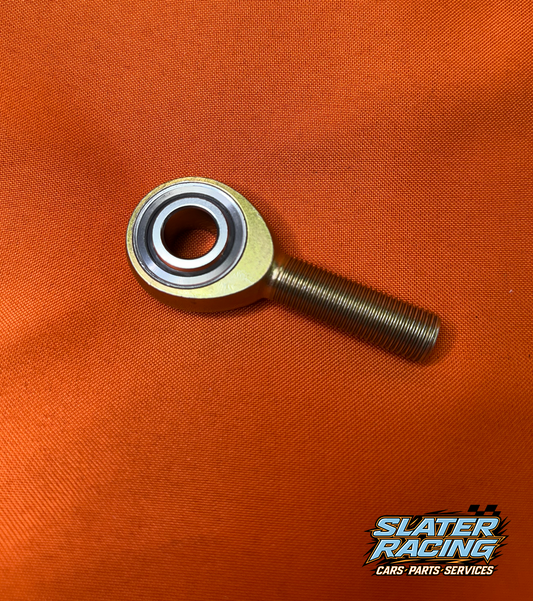 1/2" X 1/2" 3-Piece Steel Heim (Gold)