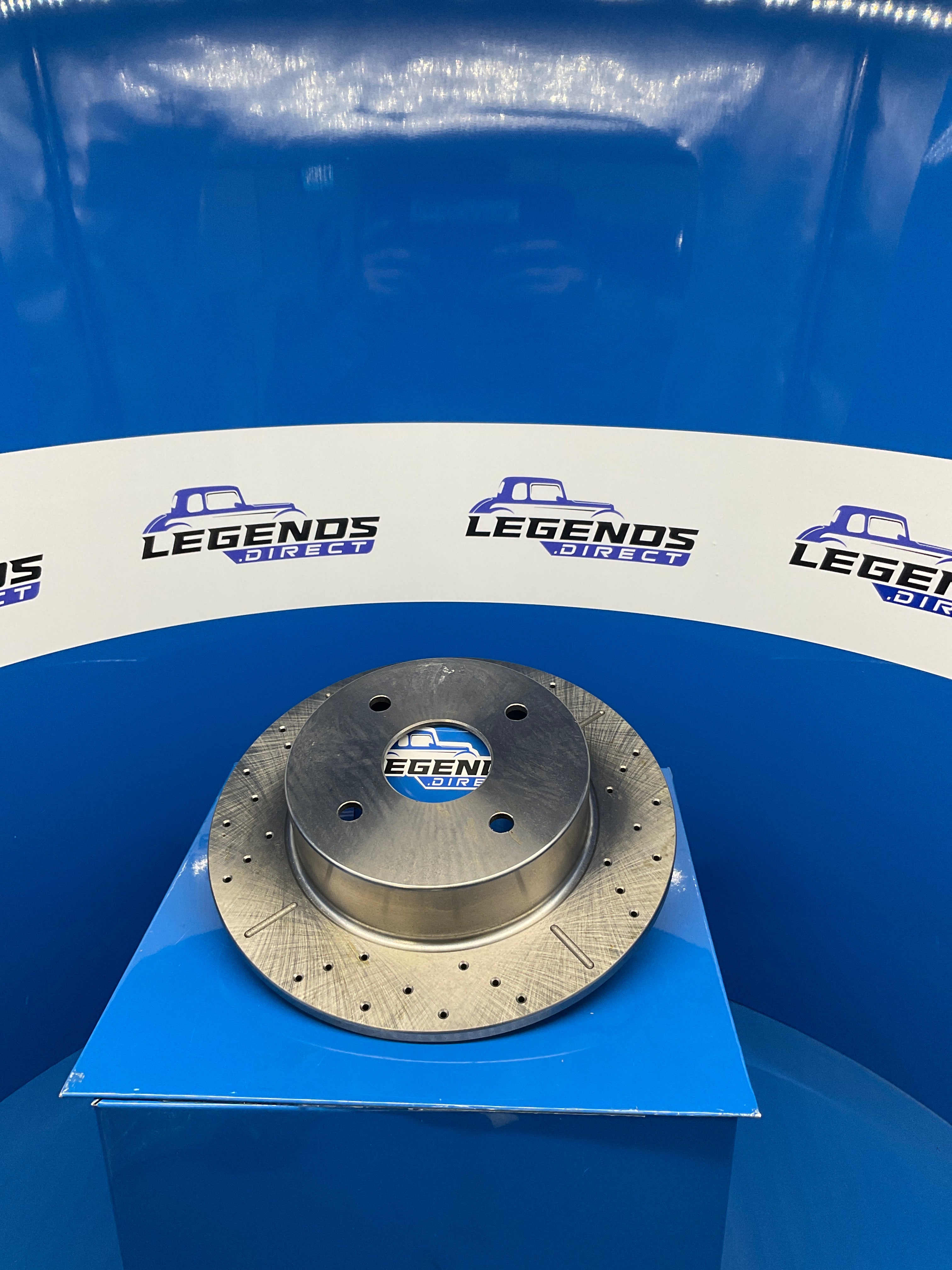 Rear Brake Rotor Slotted MBM – Slater Racing