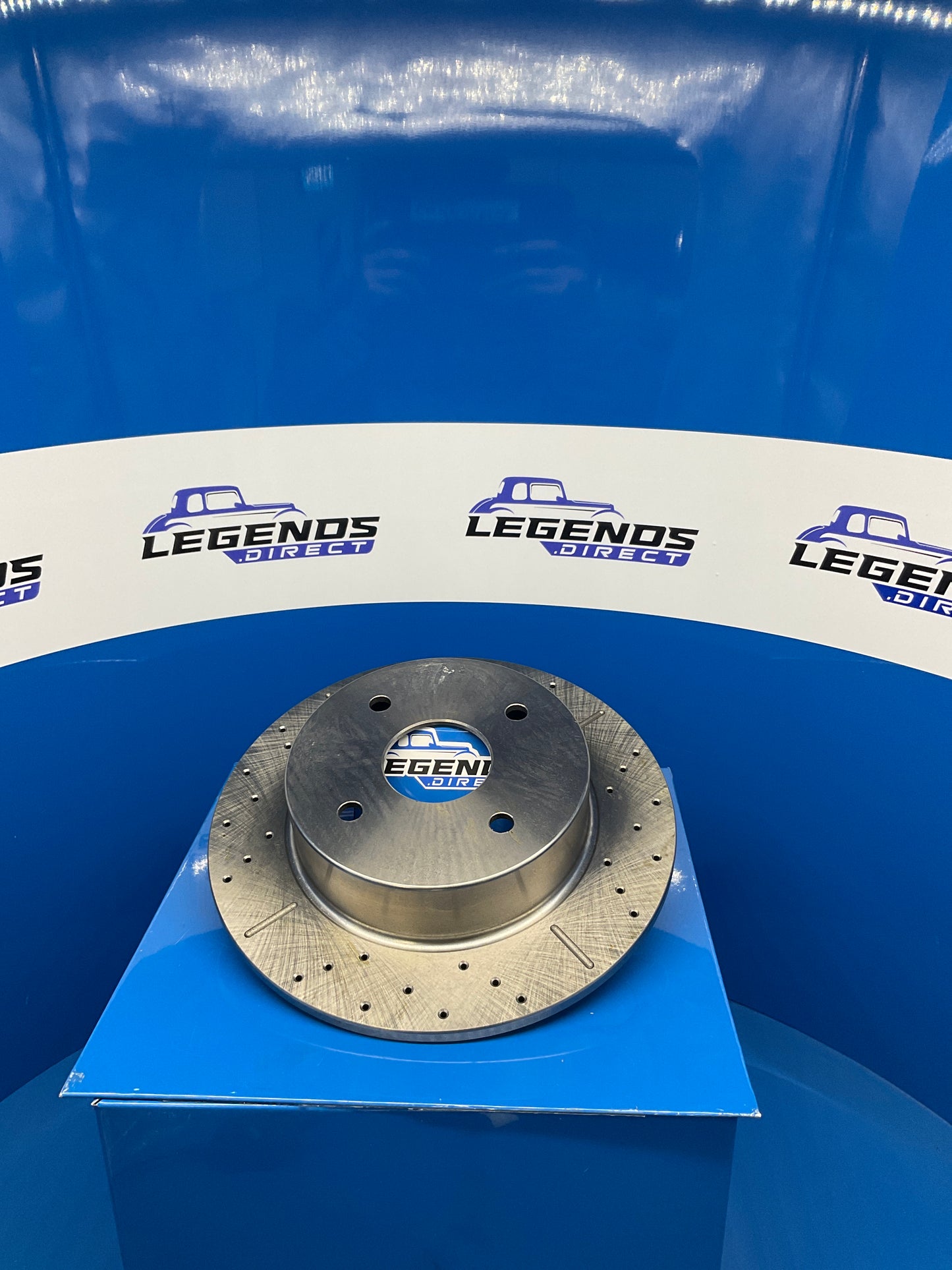 Rear Brake Rotor Slotted MBM