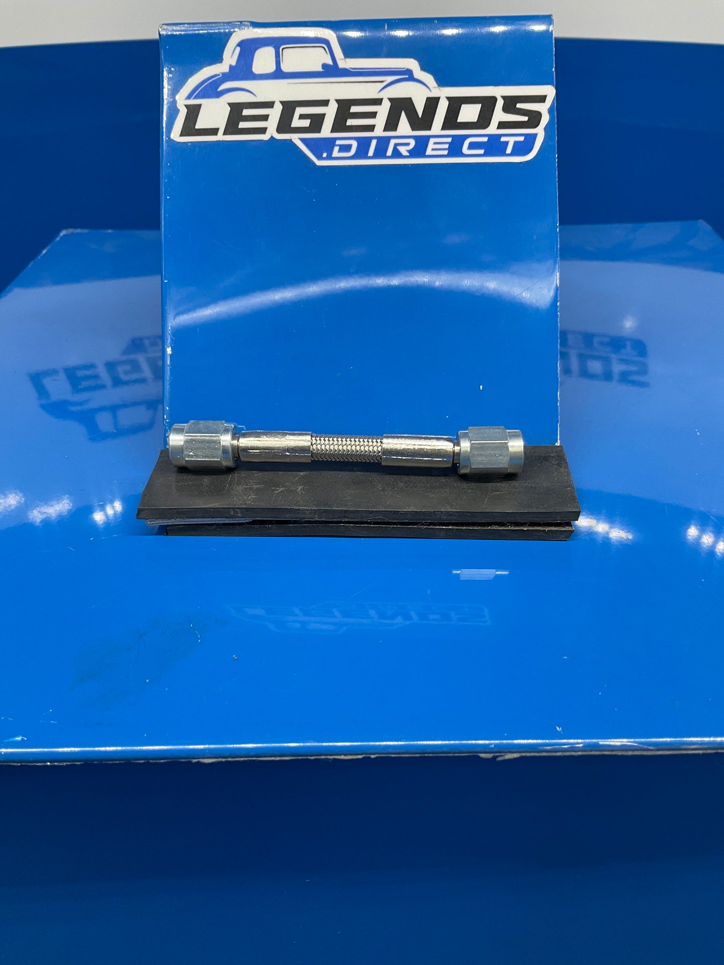 Braided Brake line -3 ST/ST x 3" F/F