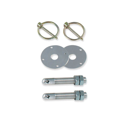 Hood Pin Kit 3/8" Dia Alum