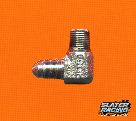 90°, Adpt, An -3 M To 1/8 Npt M - Steel