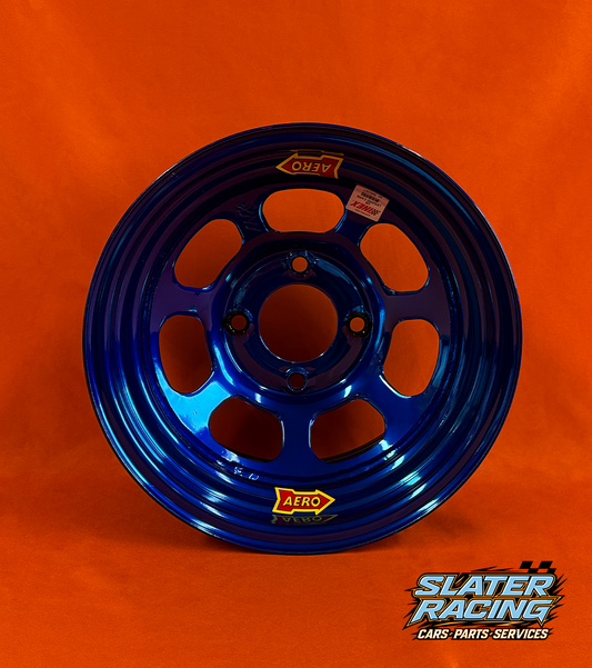 Aero 13Lb Inex Wheel - Blue Chrome