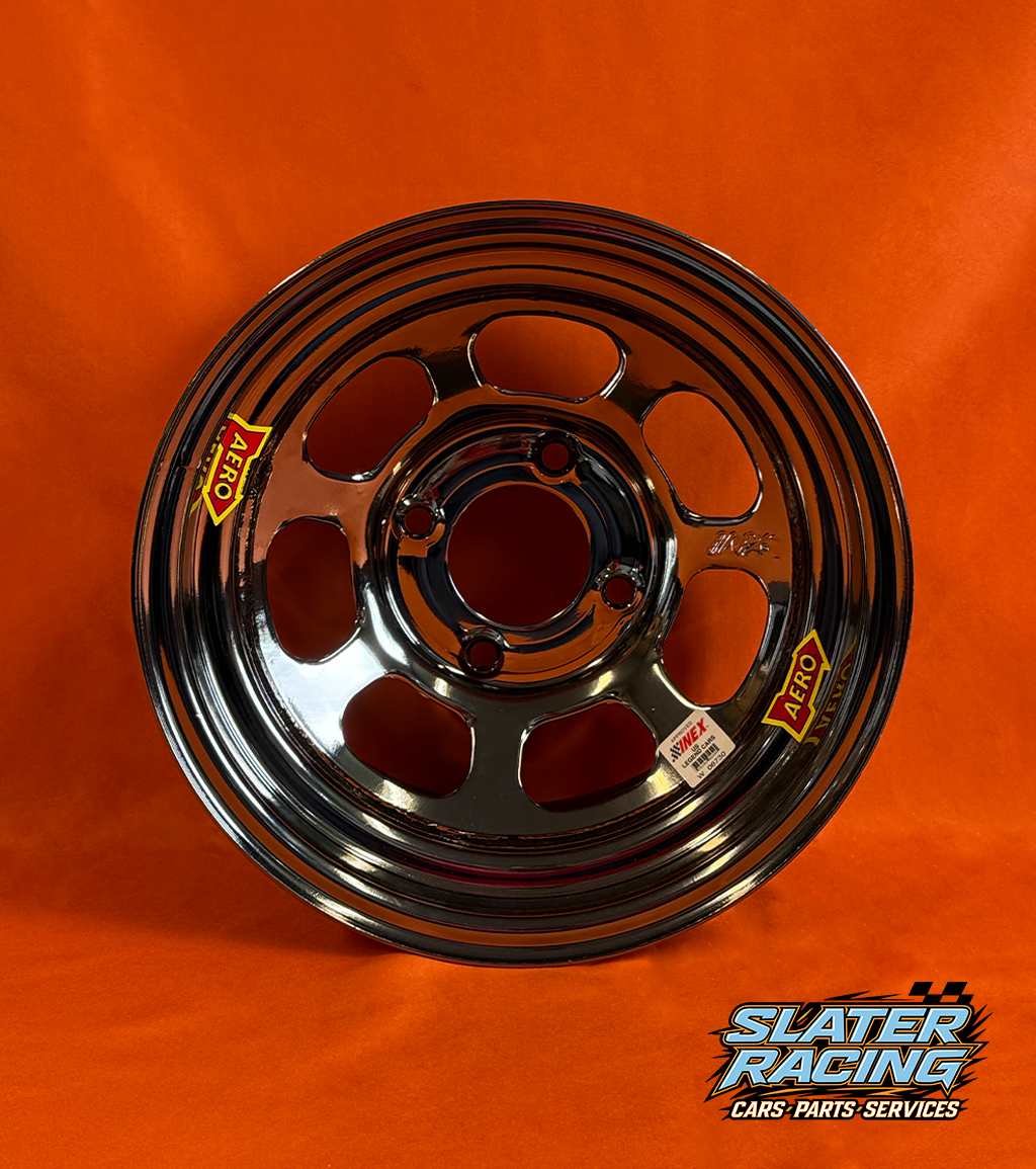 Aero 13Lb Inex Wheel - Black Chrome