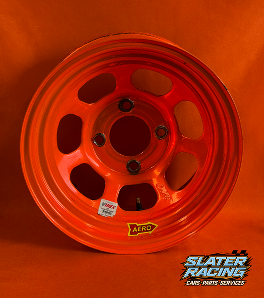 Aero 13Lb Inex Wheel - Orange Fluorescent