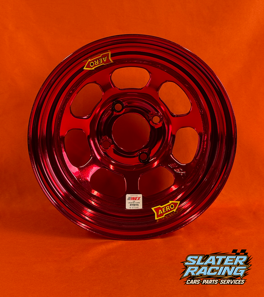 Aero 13Lb Inex Wheel - Red Chrome