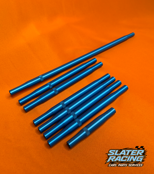 Radius Rod Package, Blue Anodized | Legend Car