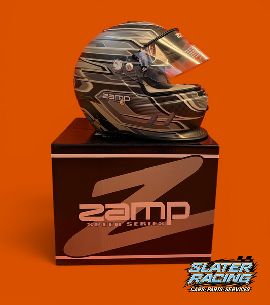 Zamp RZ67D Helmet |SA2025| Carbon Graphic - Medium