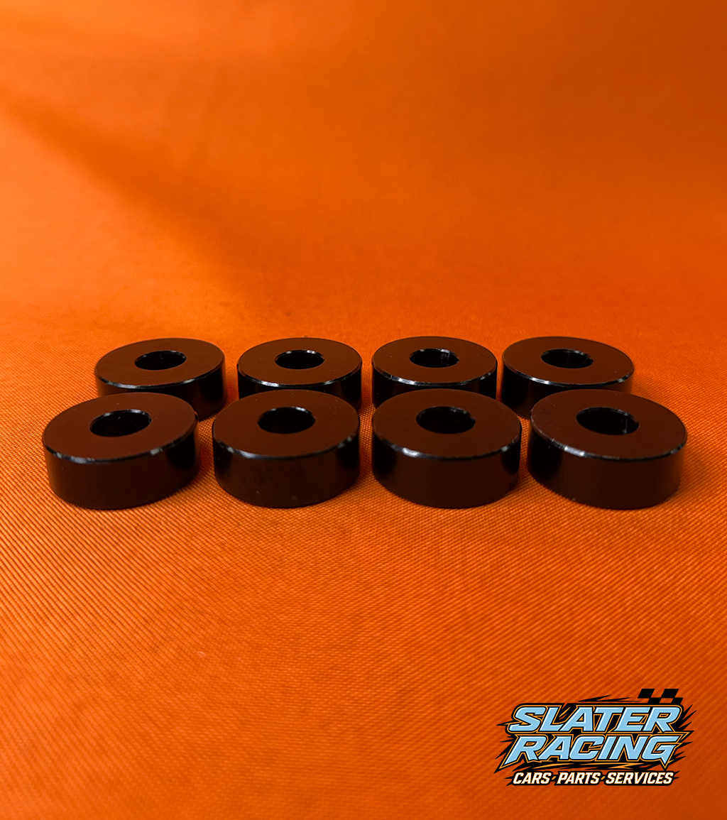 Aluminum Seat Spacers | Black