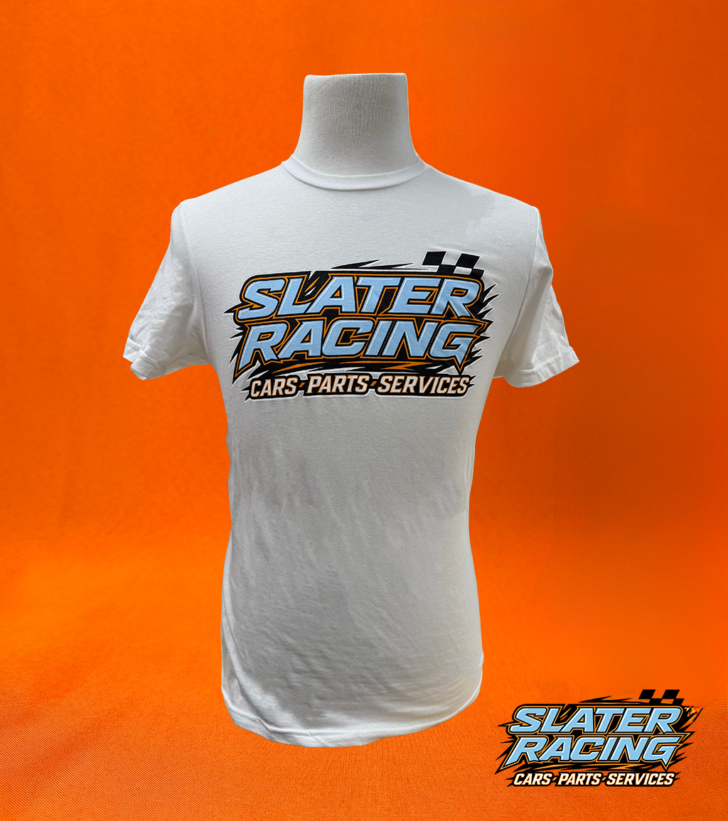 Slater Racing Short Sleeve T-Shirt White