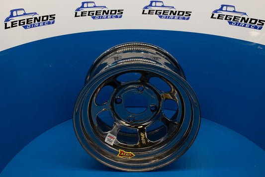 Aero 13Lb Inex Wheel - Black Chrome