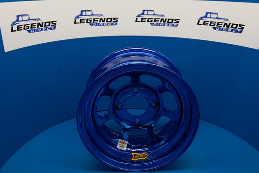 Aero 13Lb Inex Wheel - Blue Chrome